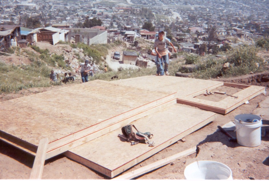 Walls ready to put together